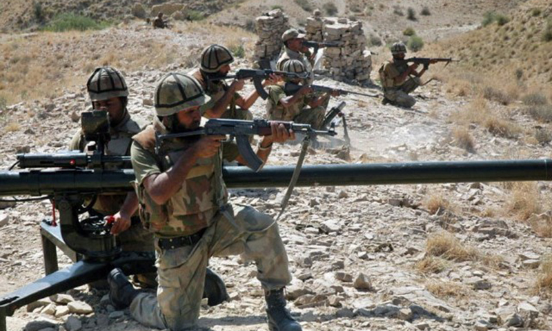 The operation was carried out in Ghariom, Shuktu near the inter-district boundary of North and South Waziristan, ISPR said. — AFP/File