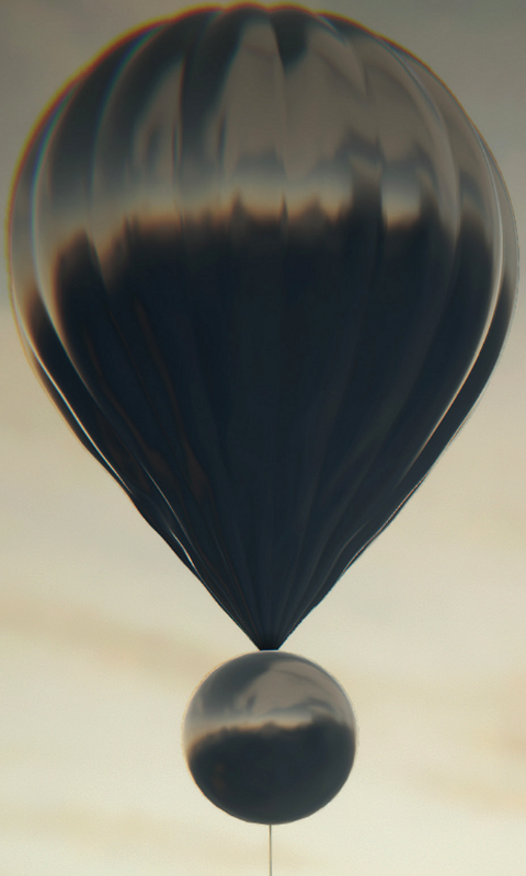 A concept for an aerial platform at Venus. Two connected balloons could take turns to inflate, allowing the balloon to control the altitude at which it floats. An instrument package would then hang from below the balloons. — Nasa