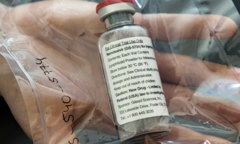 At present, each remdesivir injection, that is given to Covid-19 patients, is being sold for Rs10,873, says a health official. — AFP/File