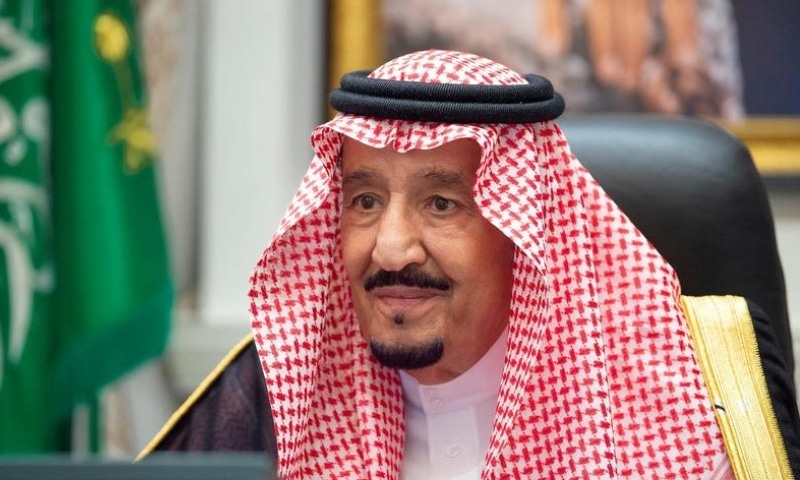 In this file photo, Saudi Arabia's King Salman bin Abdulaziz attends a virtual cabinet meeting in Neom, Saudi Arabia August 18, 2020. — Reuters