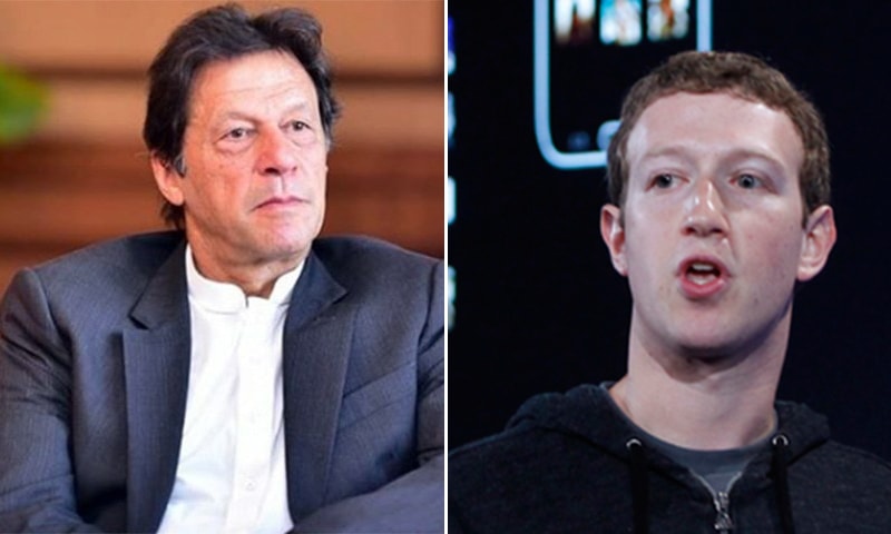 Prime Minister Imran Khan wrote to Facebook CEO Mark Zuckerberg seeking a ban on Islamophobic content. — Photo courtesy PM's Instagram/Reuters