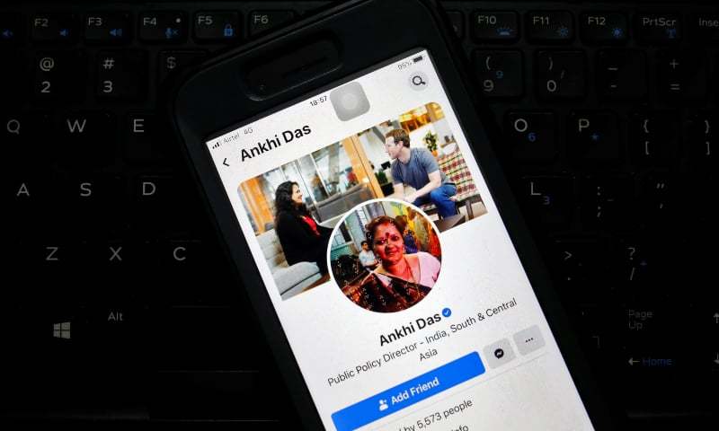 Ankhi Das, Facebook's former public policy director for India, South & Central Asia, is seen on her Facebook page in this illustration picture taken August 19, 2020. — Reuters/File