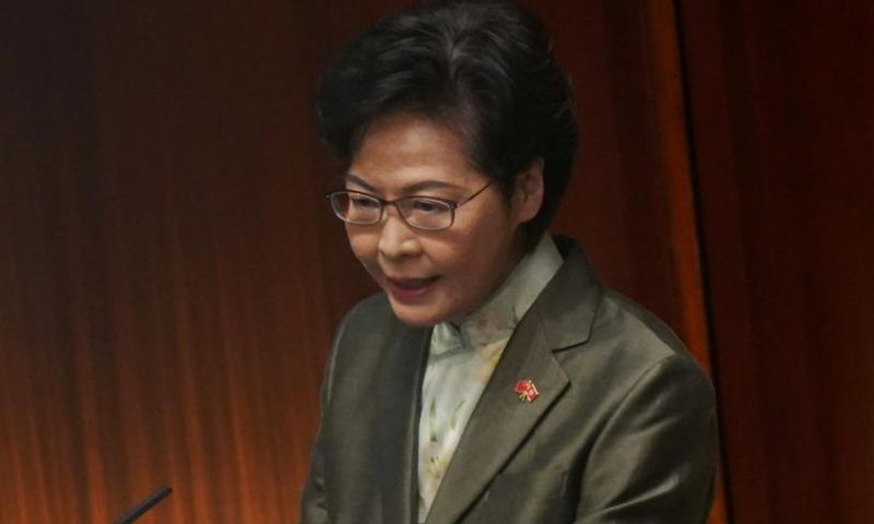 Hong Kong leader Carrie Lam said she has  &ldquo;piles of cash&rdquo; at home as she has no bank account after the United States slapped sanctions on her in response to a draconian security law China imposed on the city. &mdash; Reuters/File