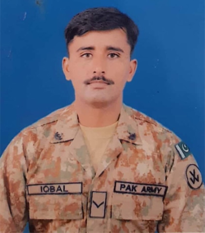 LANCE Naik Muhammad Iqbal.