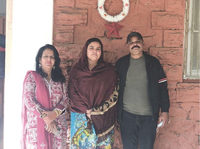 Pastor Ghazala, Rita and Raja | Madeeha Syed