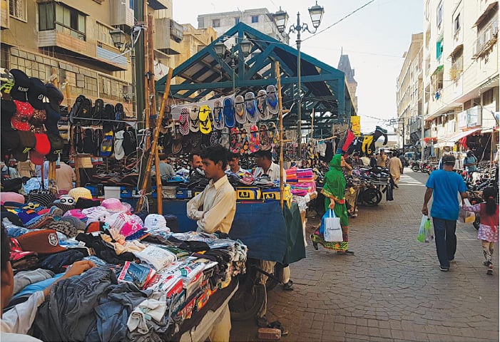 Approximately 4,000 hawkers were removed from the Empress Market during the demolition