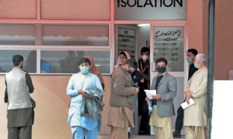 As many as 14 people recovered but another 26 contracted Covid-19 as the Rawalpindi district reported 462 active patients on Friday. — Photo by Mohammad Asim/File