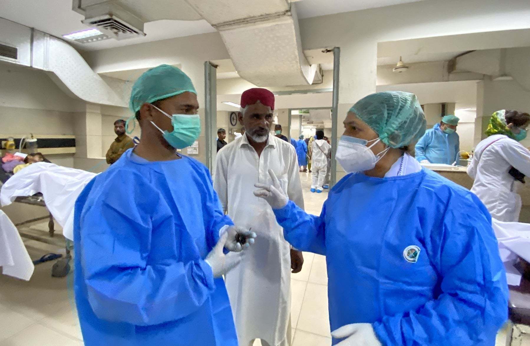 As many as 9,000 healthcare workers in the federal capital have registered themselves for vaccination. — Photo by Rabia Bugti/File