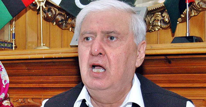 Aftab Ahmed Khan Sir Anthony Evans, a London-based arbitrator, ruled in favour of Broadsheet’s claim that recovery from Aftab Ahmed Khan Sherpao was inordinately delayed. — APP/File