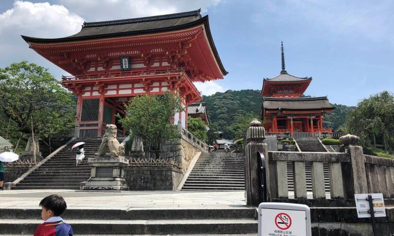 The entrance gate to the normally crowded Kiyomizu temple, a favourite location among tourists, is pictured amid the coronavirus disease outbreak, in Kyoto, Japan, July 21, 2020. — Reuters