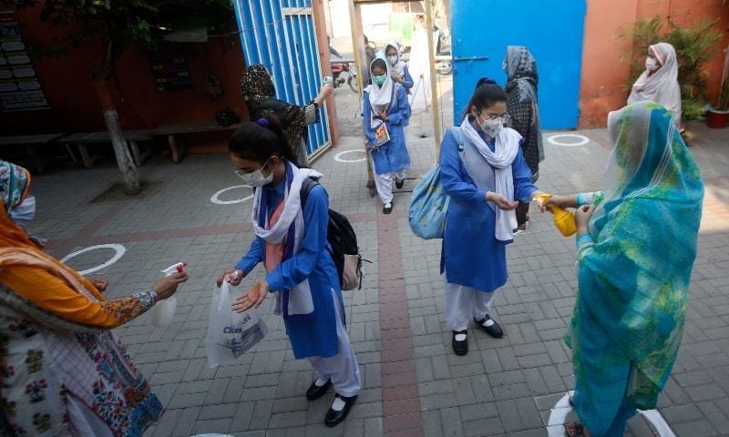 The Punjab primary and secondary healthcare department has issued fresh instructions for the observance of SOPs to keep masses from the still raging coronavirus infection. — AP/File The Punjab primary and secondary healthcare department has issued fresh instructions for the observance of SOPs to keep masses from the still raging coronavirus infection. — AP/File