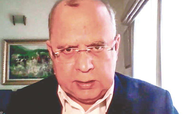 Ambassador Salman Bashir.&mdash;White Star