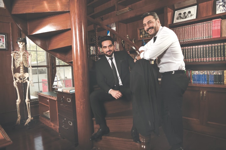 Photography: Tapu Javeri | Hair & Make-up: Nabila’s (N-Gents) | Location: Dr Imran Shah’s library | Coordination: Faisal Quraishi