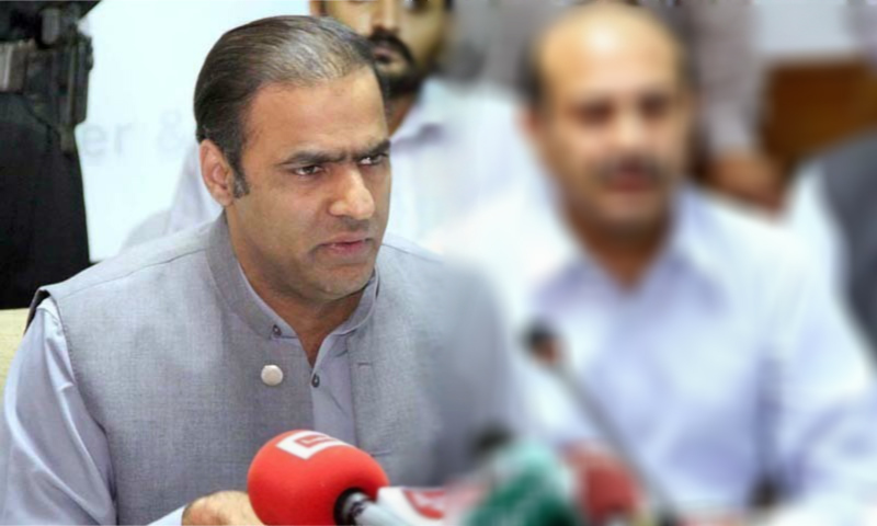 The district administration on Wednesday demolished some illegal buildings in the yarn market, including a plaza belonging to the family of former state minister for water and power, Abid Sher Ali. — File The district administration on Wednesday demolished some illegal buildings in the yarn market, including a plaza belonging to the family of former state minister for water and power, Abid Sher Ali. — File
