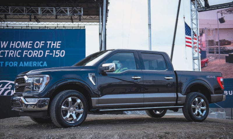 The 2021 Ford F-150 King Ranch Truck is seen at the Ford Built for America event at Fords Dearborn Truck Plant in Dearborn, Michigan, USA. The Biden administration is assessing immediate steps to address the semiconductor shortage and plans an executive order to shore up critical supply chain items, a White House spokeswoman said last week.—AFP The 2021 Ford F-150 King Ranch Truck is seen at the Ford Built for America event at Fords Dearborn Truck Plant in Dearborn, Michigan, USA. The Biden administration is assessing immediate steps to address the semiconductor shortage and plans an executive order to shore up critical supply chain items, a White House spokeswoman said last week.—AFP