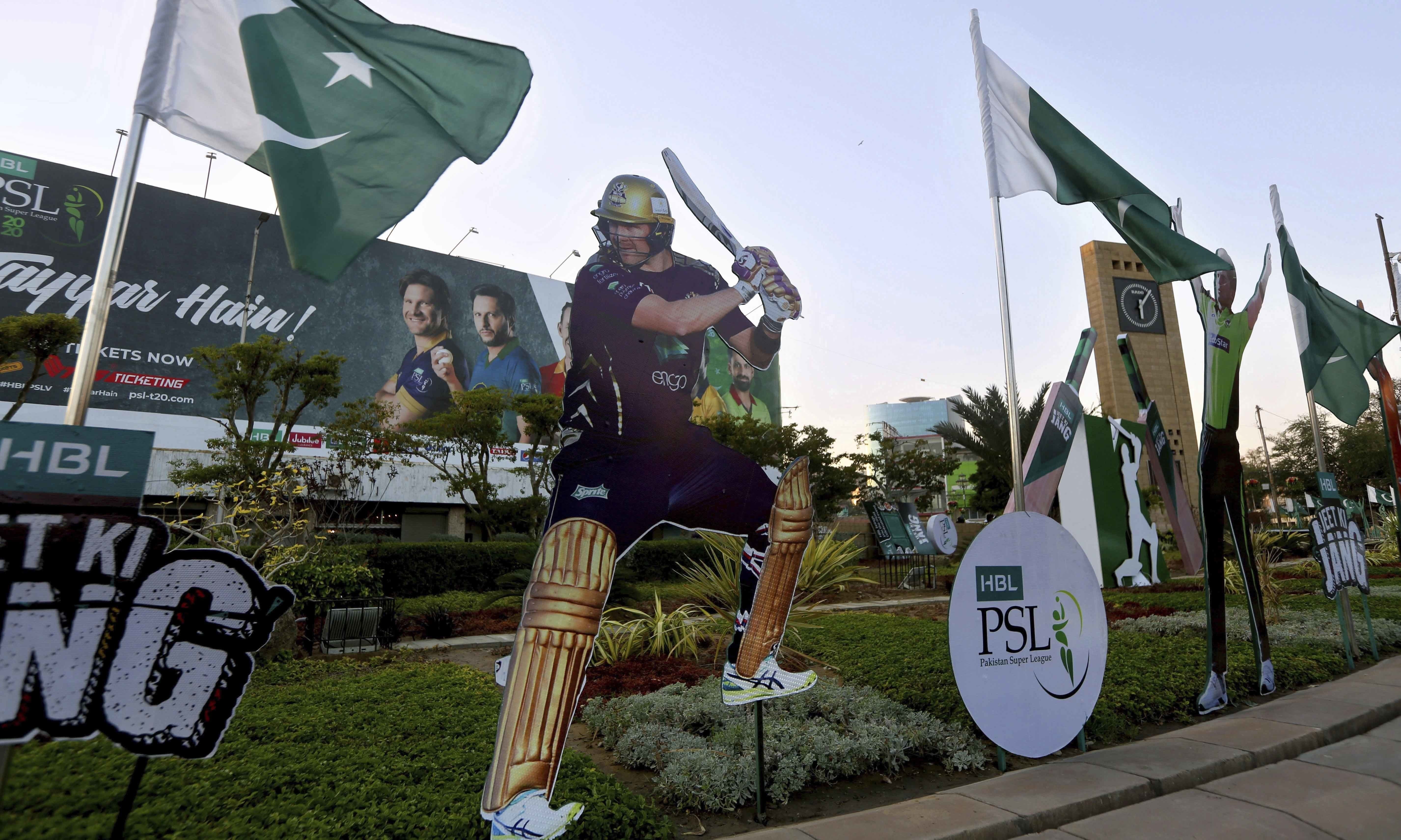 Karachi police on Friday said they had prepared a comprehensive foolproof security and traffic plan in connection with the PSL-6 matches scheduled to commence on February 20.  — AP/File