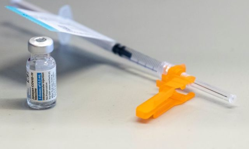 J&J coronavirus disease vaccine is seen at the OSU Wexner Medical Centre in Columbus, Ohio, US, March 2. &mdash; Reuters