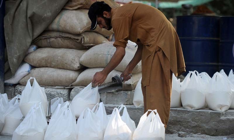 The Balochistan government has fixed the support price of wheat at Rs1,650 per 40kg and the procurement target at one million bags for this year. — AFP/File The Balochistan government has fixed the support price of wheat at Rs1,650 per 40kg and the procurement target at one million bags for this year. — AFP/File