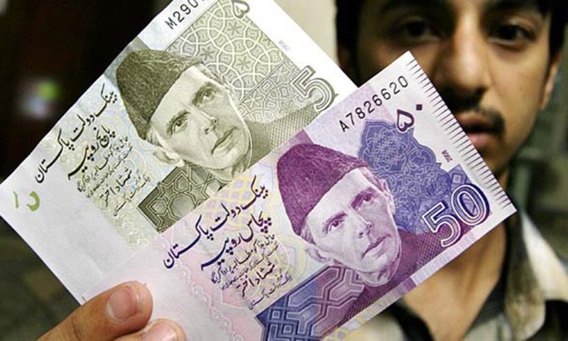 The rupee on Tuesday soared to one-year high against the US dollar at Rs156.72 in the interbank market. — APP/File