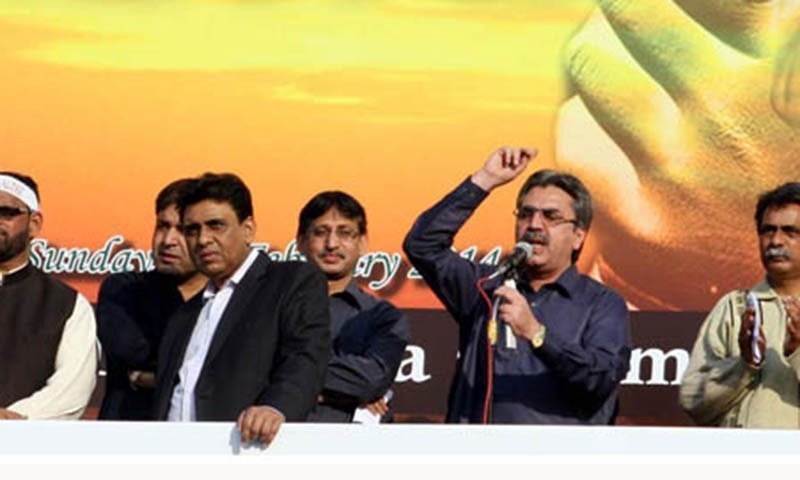 “We have kept all our promises made to the federal government, but despite all positive steps no effective measures have been taken from the other side,” senior MQM-P leader Amir Khan said. — File “We have kept all our promises made to the federal government, but despite all positive steps no effective measures have been taken from the other side,” senior MQM-P leader Amir Khan said. — File