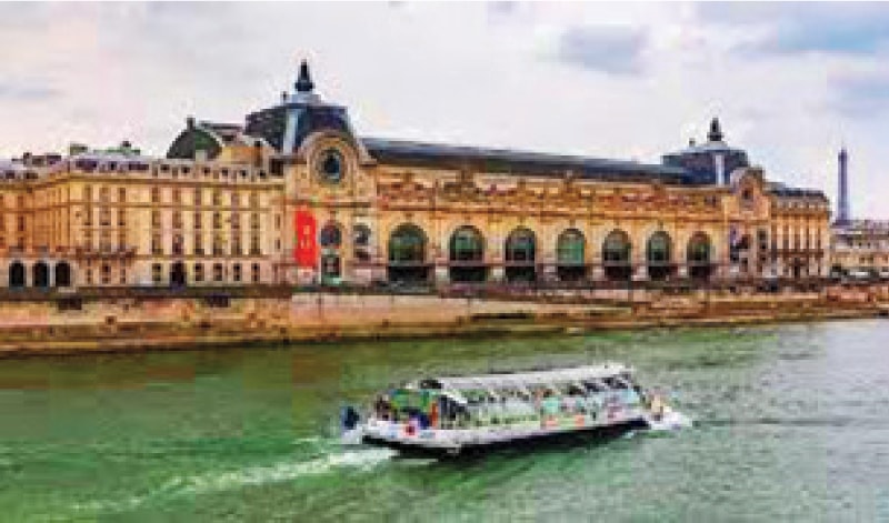 Musée d’Orsay by the River Seine