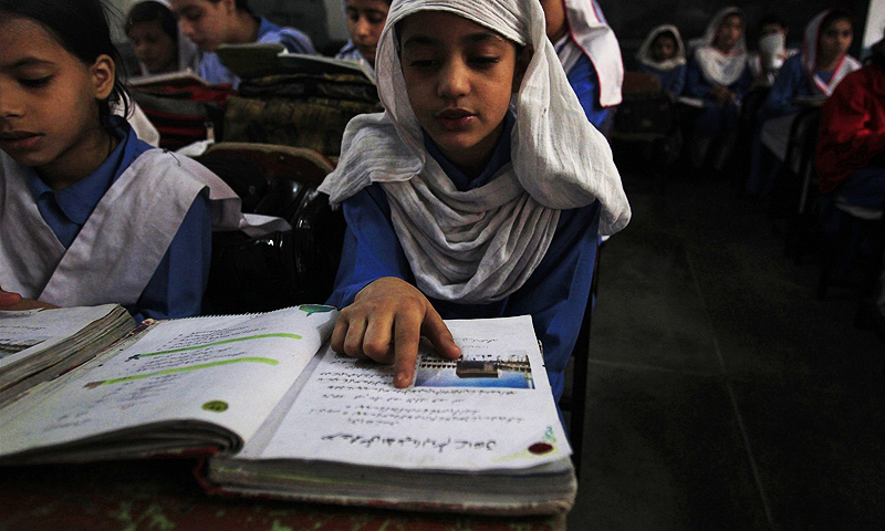 Official sources said the great anomaly was detected when the Balochistan Education Foundation checked the records of the schools. — Reuters/File