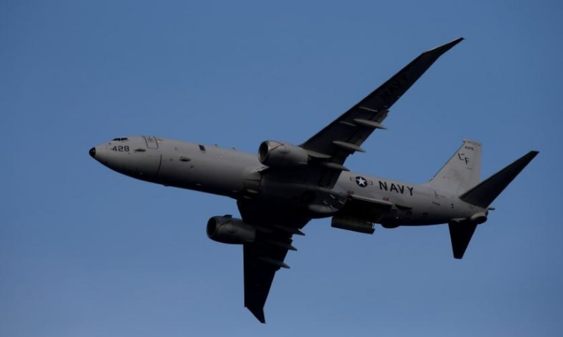 A US Navy Boeing P-8A Poseidon maritime patrol aircraft takes part in the Malta International Airshow at SmartCity Malta outside Kalkara, Malta. — Reuters/File