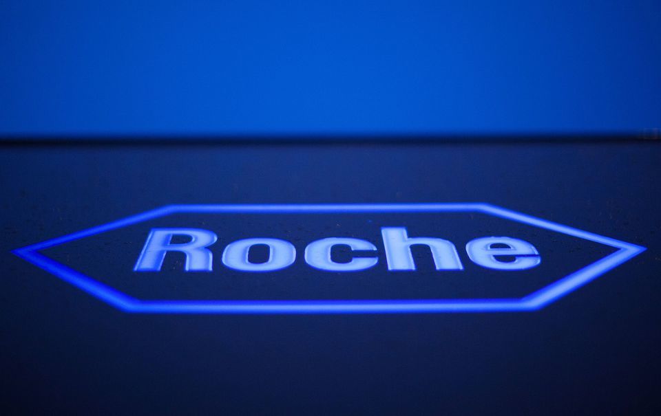 A logo of Swiss pharmaceutical company Roche. — Reuters/File