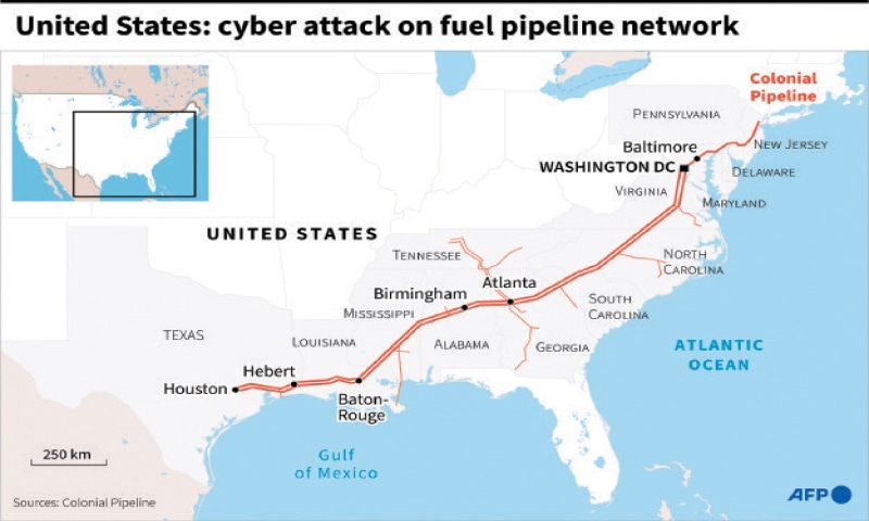 The attack on Colonial Pipeline is one of the most disruptive digital ransom schemes reported.