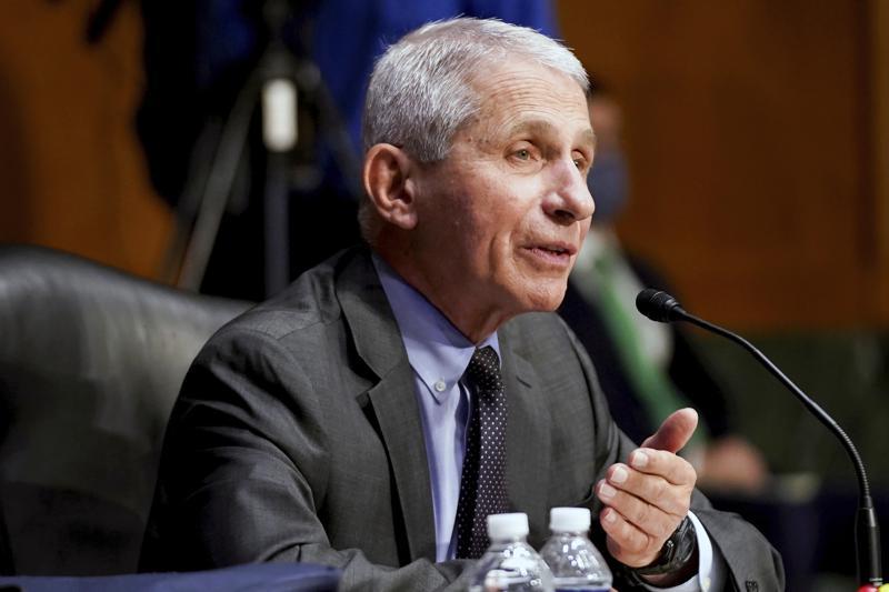 Dr Anthony Fauci. — AP
