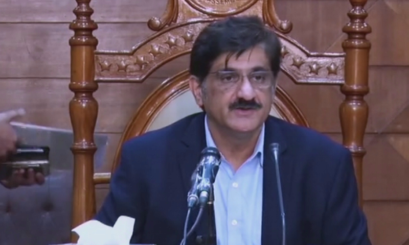 Sindh Chief Minister Murad Ali Shah said the project was aimed at strengthening the continuum of care for integrated healthcare services for universal health coverage. — DawnNewsTV/File Sindh Chief Minister Murad Ali Shah said the project was aimed at strengthening the continuum of care for integrated healthcare services for universal health coverage. — DawnNewsTV/File