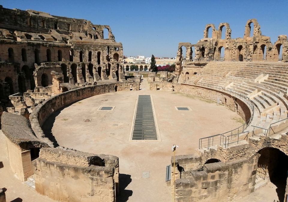 El Jem amphitheatre. — Reuters