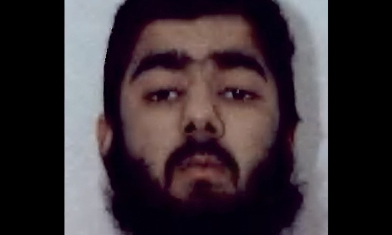 This undated file handout photo obtained from West Midlands Police on February 1, 2012 shows Usman Khan, then 20, who was jailed on February 9, 2012 with others after admitting to being involved with a group of fundamentalists who plotted a spate of mail bomb attacks during the run-up to Christmas in 2010. — AFP/File This undated file handout photo obtained from West Midlands Police on February 1, 2012 shows Usman Khan, then 20, who was jailed on February 9, 2012 with others after admitting to being involved with a group of fundamentalists who plotted a spate of mail bomb attacks during the run-up to Christmas in 2010. — AFP/File