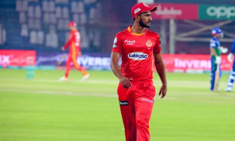 Islamabad United fast bowler Hasan Ali has decided to stay for the rest of the HBL Pakistan Super League after resolving an undisclosed family matter. — Photo courtesy Twitter/File