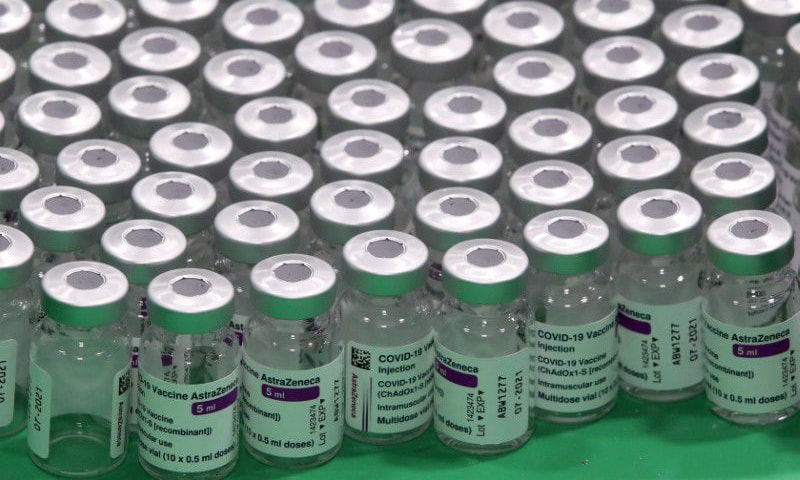 Empty vials of Oxford/AstraZeneca's Covid-19 vaccine are seen at a vaccination centre in Antwerp, Belgium. — Reuters/File Empty vials of Oxford/AstraZeneca's Covid-19 vaccine are seen at a vaccination centre in Antwerp, Belgium. — Reuters/File