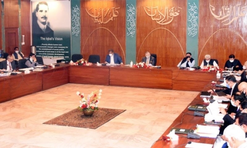 The Economic Coordination Committee (ECC) of the Cabinet on Monday continued sanctioning supplementary and technical supplementary grants so that these could be approved by the National Assembly along with the federal budget 2021-22. — Photo courtesy Radio Pakistan/File