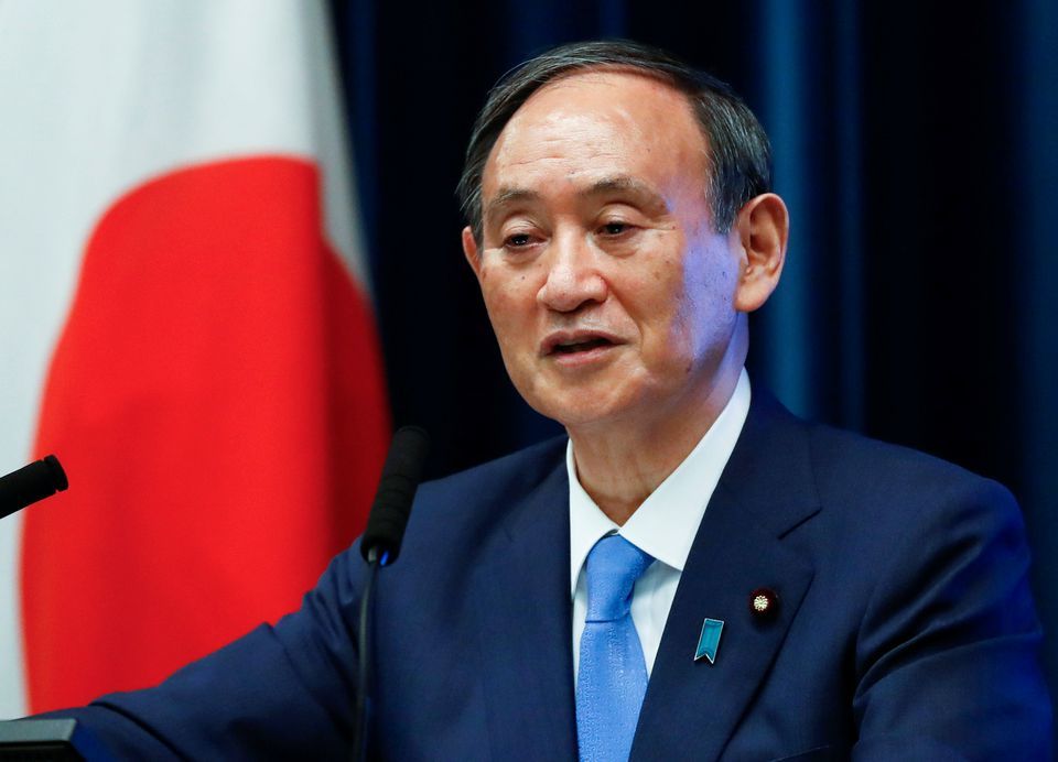 Japanese Prime Minister Yoshihide Suga. &mdash; Reuters