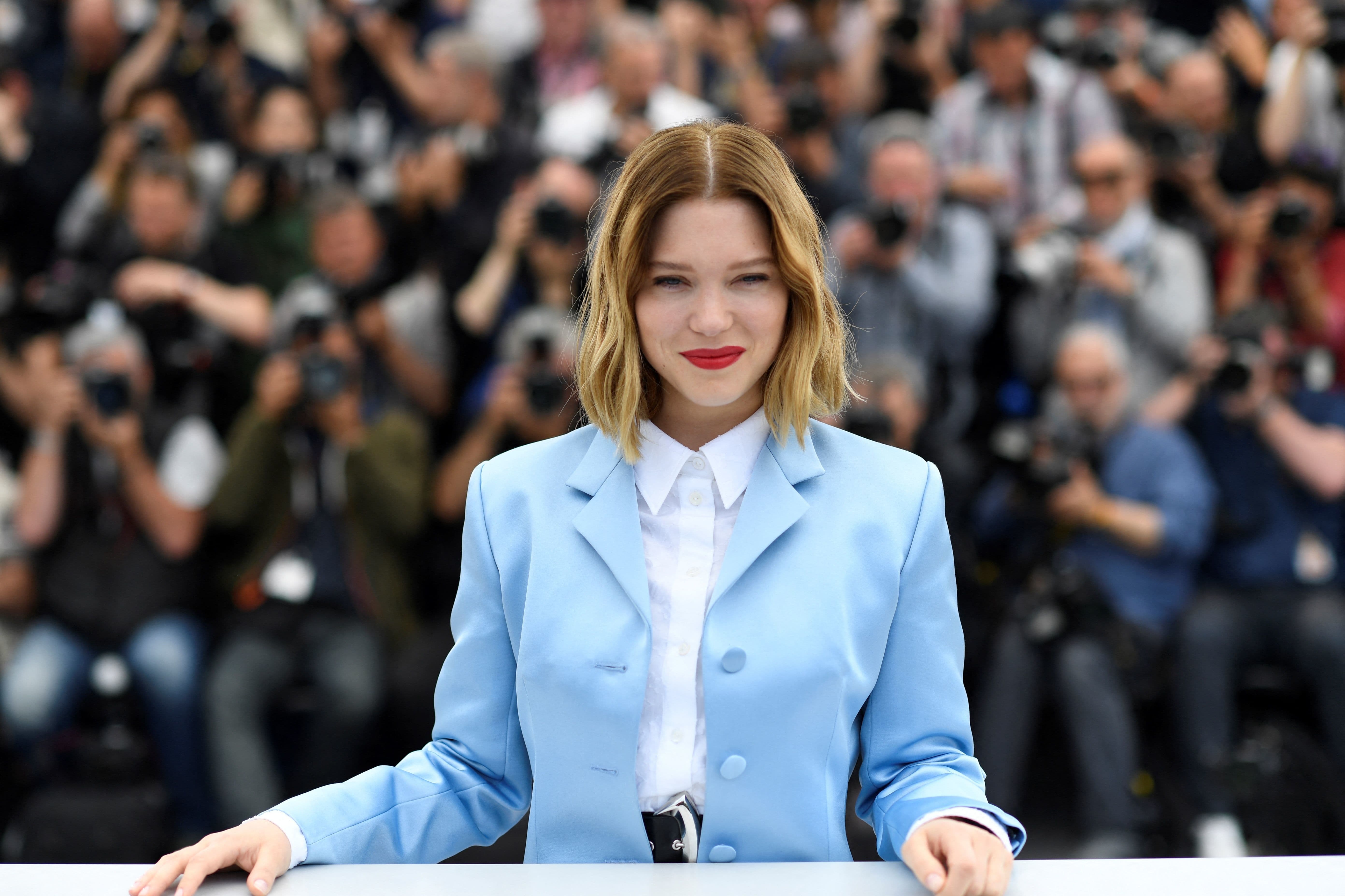 In this file photo taken on May 23, 2019, French actress Lea Seydoux poses at the 72nd edition of the Cannes Film Festival in Cannes. — AFP