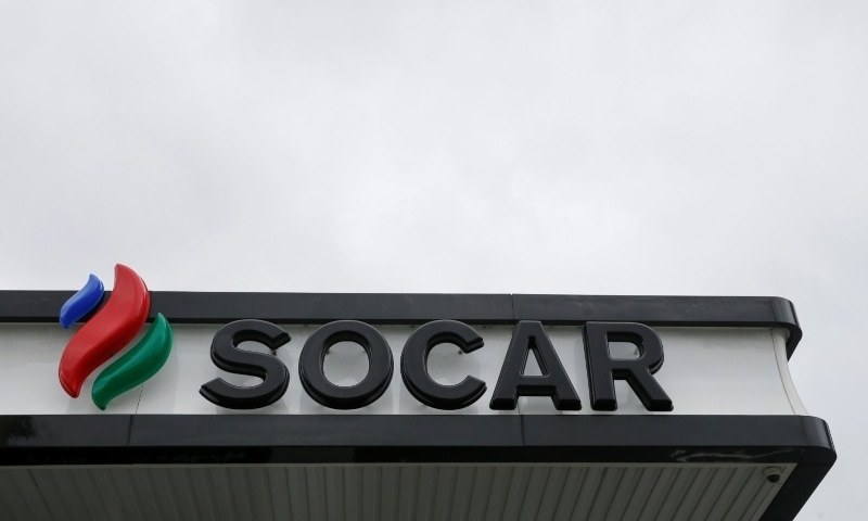 The logo of Socar Energy is seen at a company's gas station in Kyiv, Ukraine, October 6, 2017. — Reuters/File