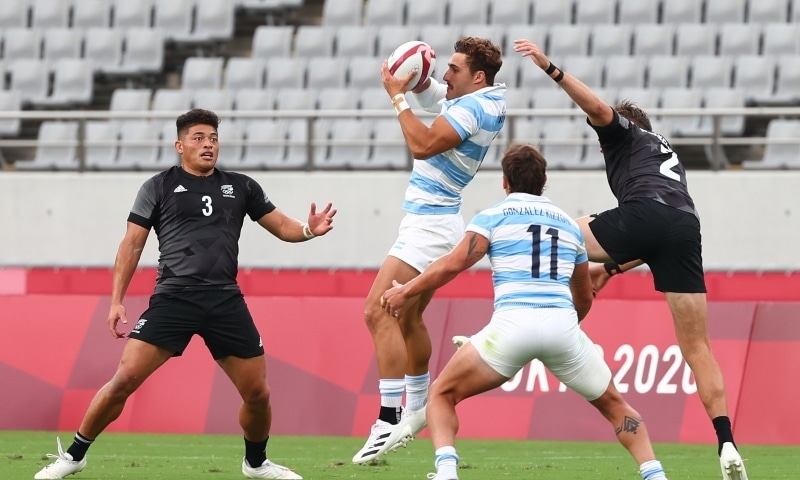 Lautaro Bazan Velez of Argentina in action. — Reuters