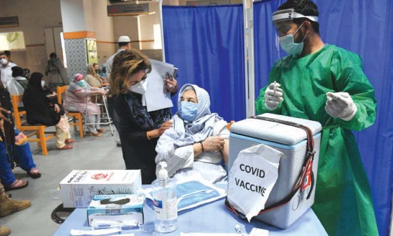 Officials in health department said that the vaccines were safe and very few mild reactions had been reported so far. — Faysal Mujeeb/ White Star Officials in health department said that the vaccines were safe and very few mild reactions had been reported so far. — Faysal Mujeeb/ White Star