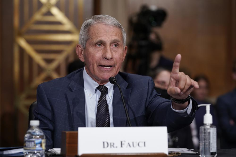 Dr Anthony Fauci — AP
