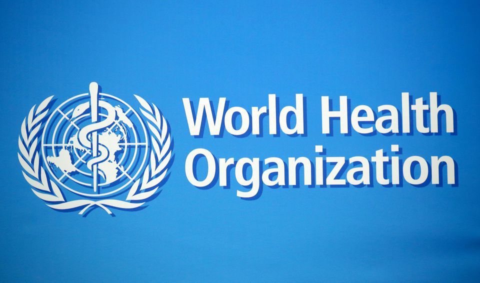 A logo is pictured at the World Health Organisation building in Geneva, Switzerland, February 2, 2020. — Reuters