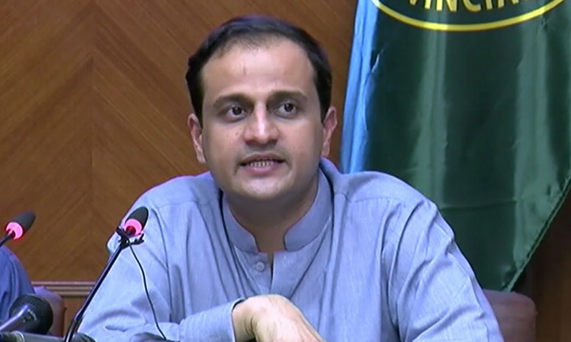 In this file photo, Karachi Administrator Murtaza Wahab addresses the media in Karachi. — DawnNewsTV/File In this file photo, Karachi Administrator Murtaza Wahab addresses the media in Karachi. — DawnNewsTV/File