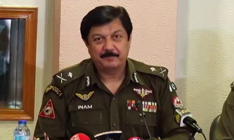 Punjab Inspector General of Police (IGP) Inam Ghani lashed out at senior police officers for causing embarrassment to the department following recent incidents of security lapses across the province. — DawnNewsTV/File Punjab Inspector General of Police (IGP) Inam Ghani lashed out at senior police officers for causing embarrassment to the department following recent incidents of security lapses across the province. — DawnNewsTV/File