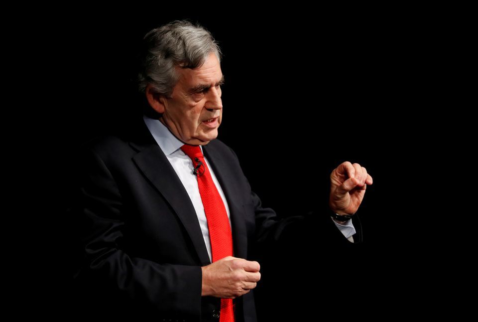 Britain's former Prime Minister Gordon Brown &mdash; Reuters/File