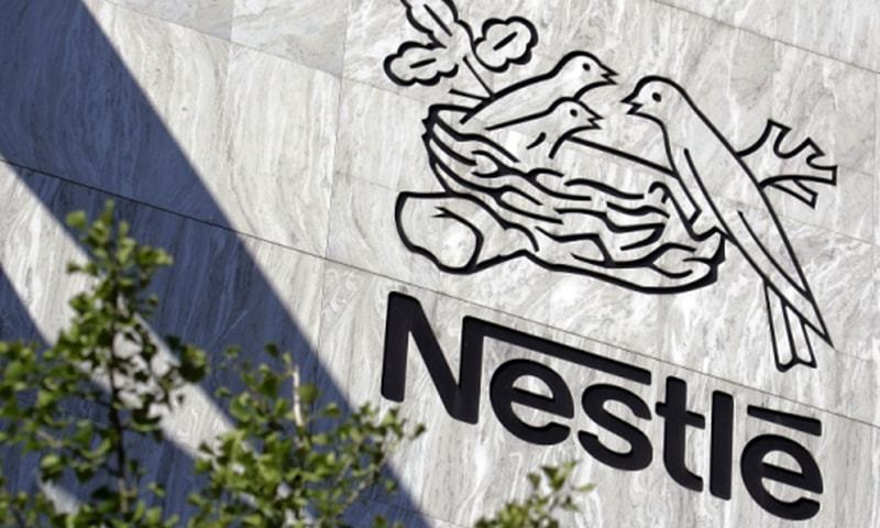 This file photo shows Nestle's logo. AFP/File