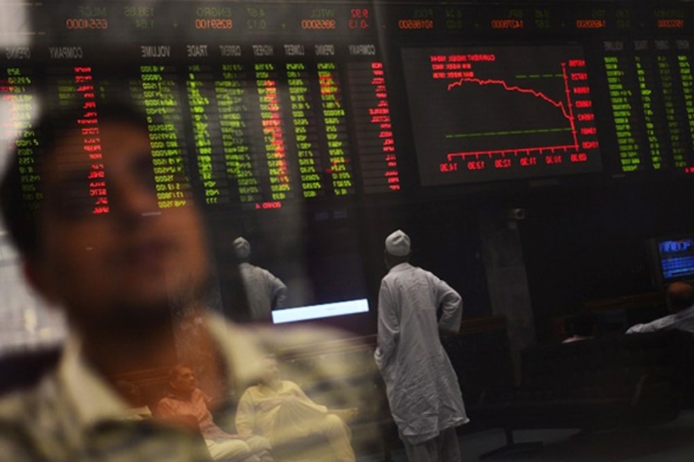 This file photo shows traders at the Pakistan Stock Exchange. — AFP/File