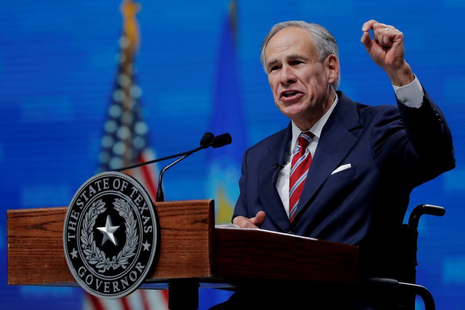 Texas Governor Greg Abbott. — Reuters/File