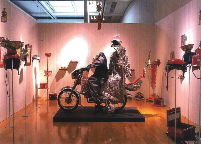 ‘Salma Sitara and Sister’s Motorcycle Workshop’ | Image from the book